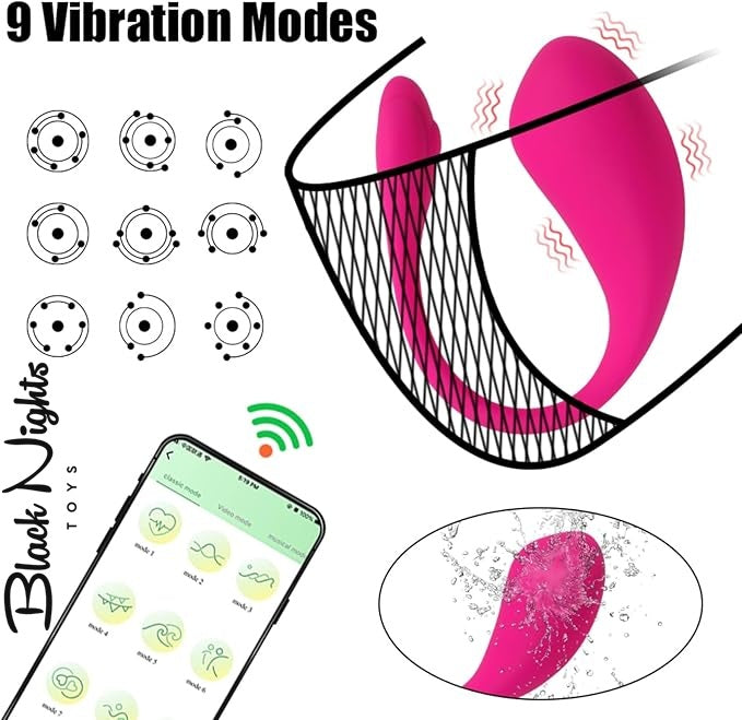 9 Modes Wireless Panty Vibrator For Women