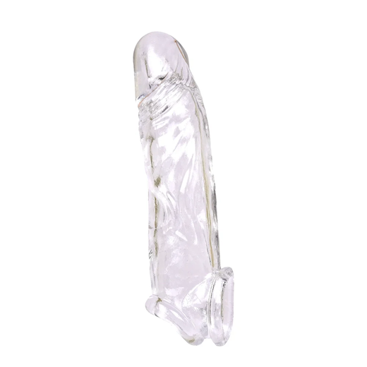 Crystal Penis Sleeve For Penis and Balls For Men
