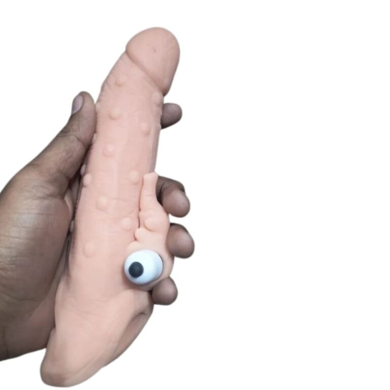 Brave Man Penis Sleeve With Multi-speed Bullet Vibrator and cock Ring